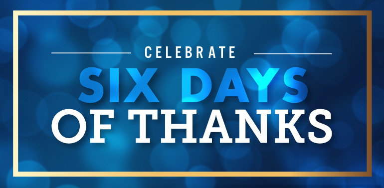 thanks-contentdetails Six Days of Thanks